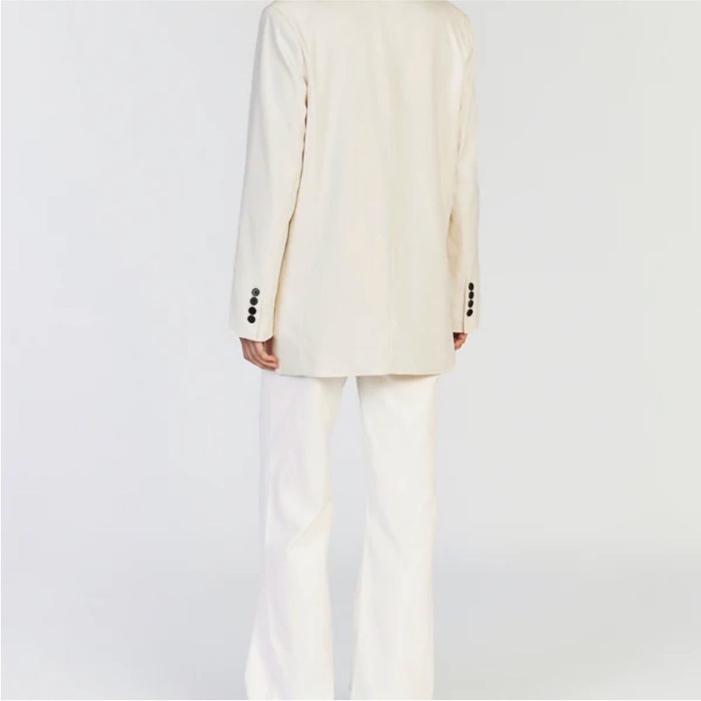 NWT DISSH Beckham Oversized Blazer Jacket Cream Size 6 - Picture 4 of 11